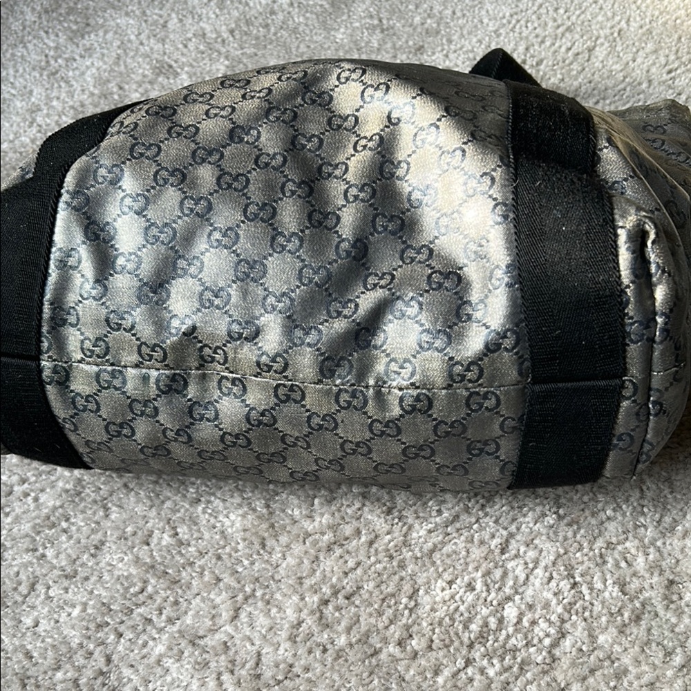 Gucci Crystal Monogram Medium Web Tote bag - Picture 6 of 15